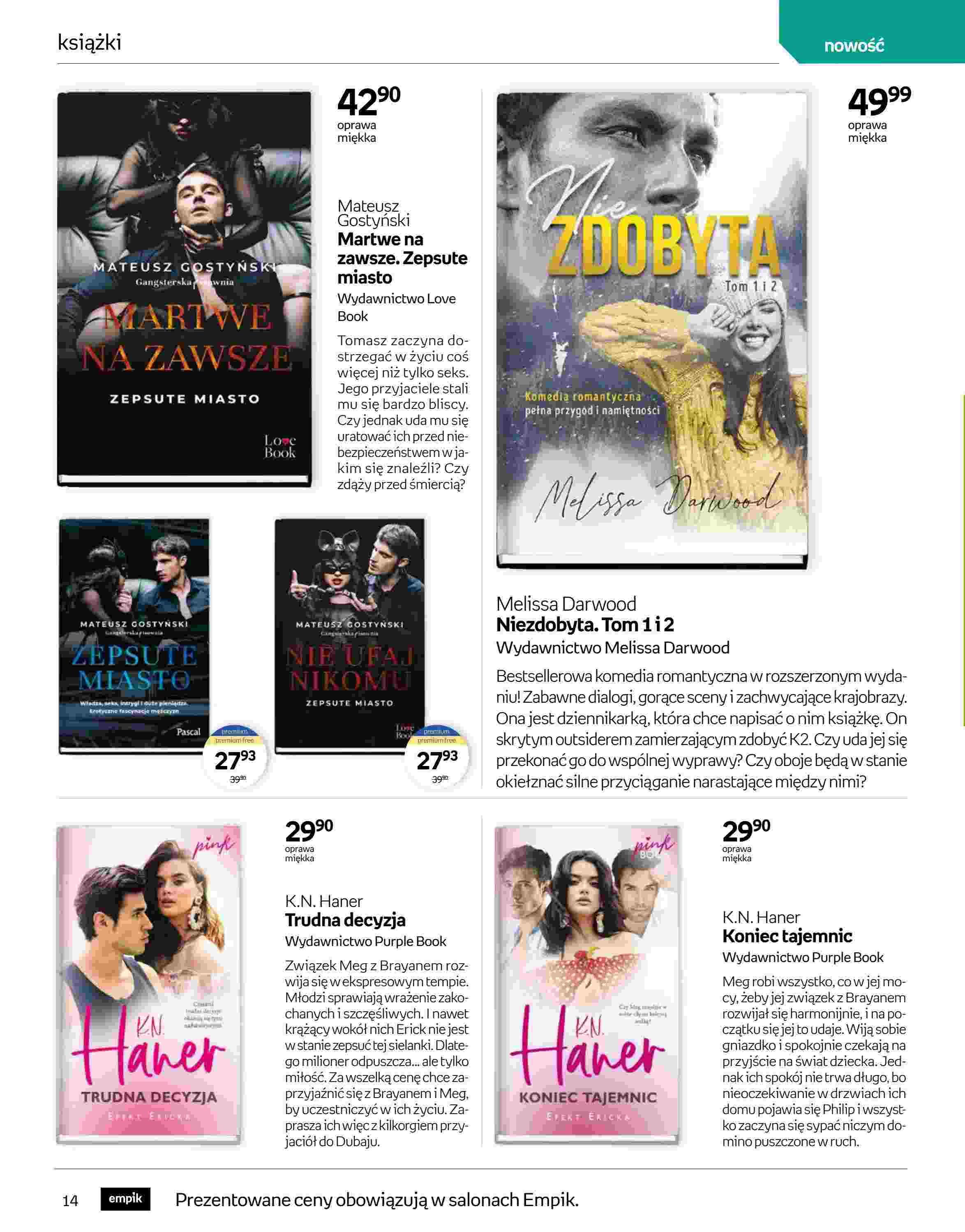 Gazetka promocyjna empik str. 14