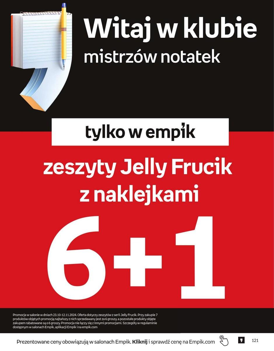 Gazetka promocyjna empik str. 121