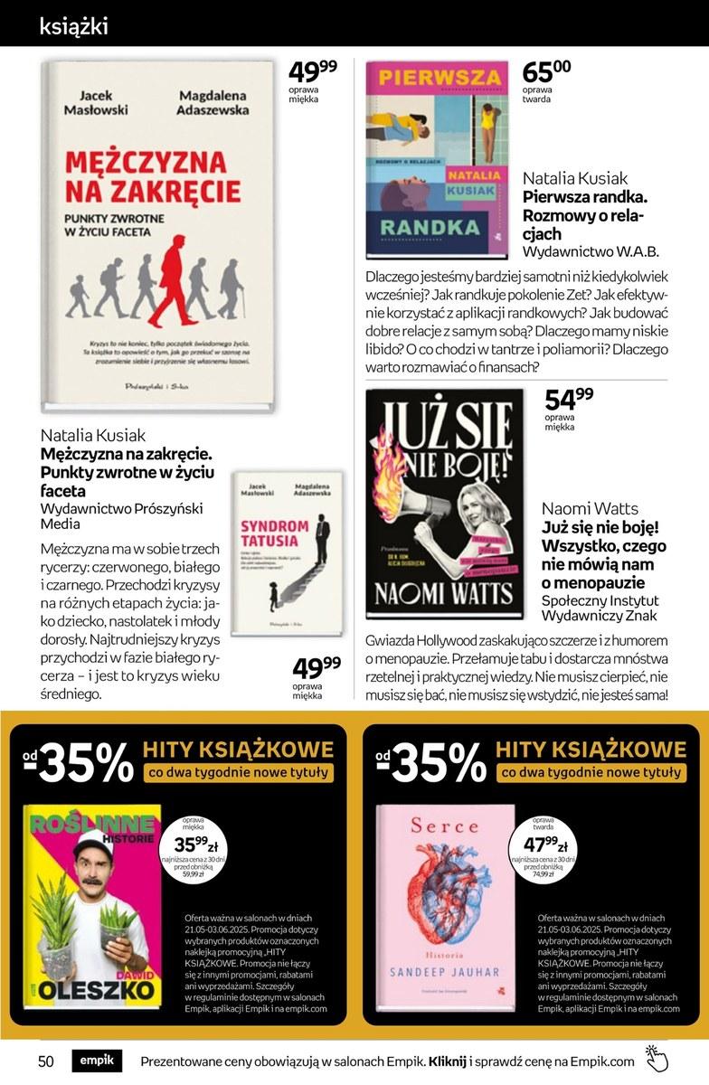Gazetka promocyjna empik str. 50