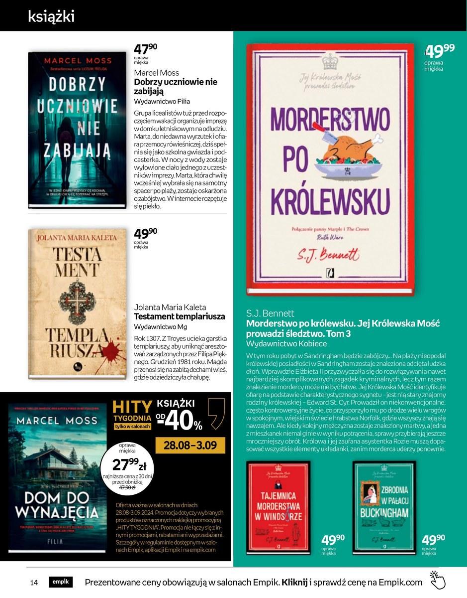 Gazetka promocyjna empik str. 14