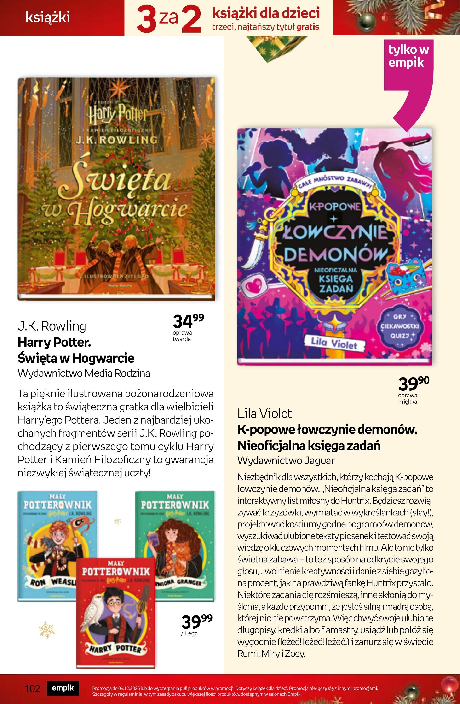 Gazetka promocyjna empik str. 102