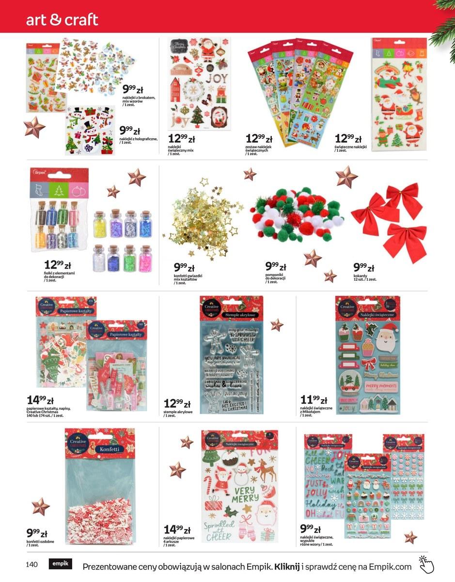 Gazetka promocyjna empik str. 140