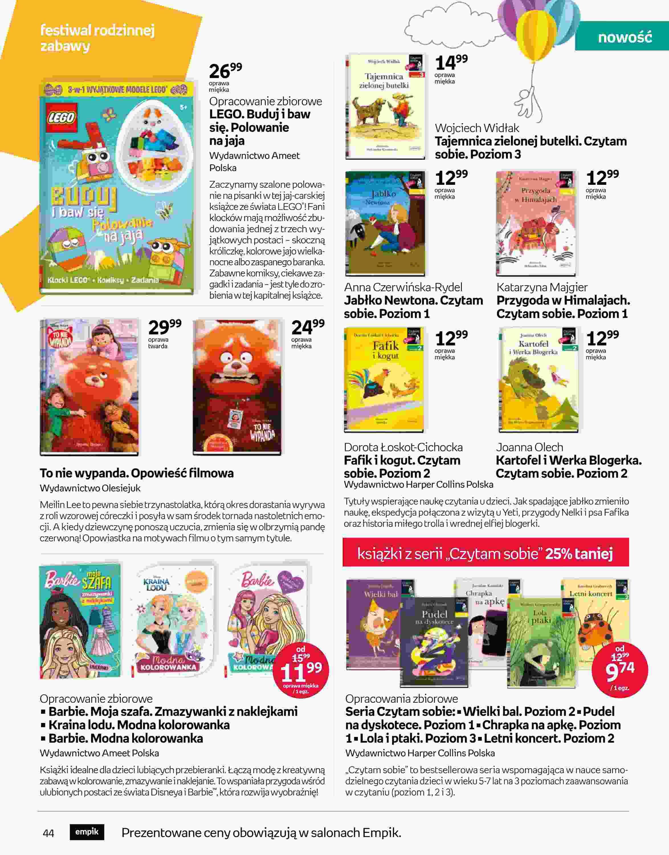 Gazetka promocyjna empik str. 44