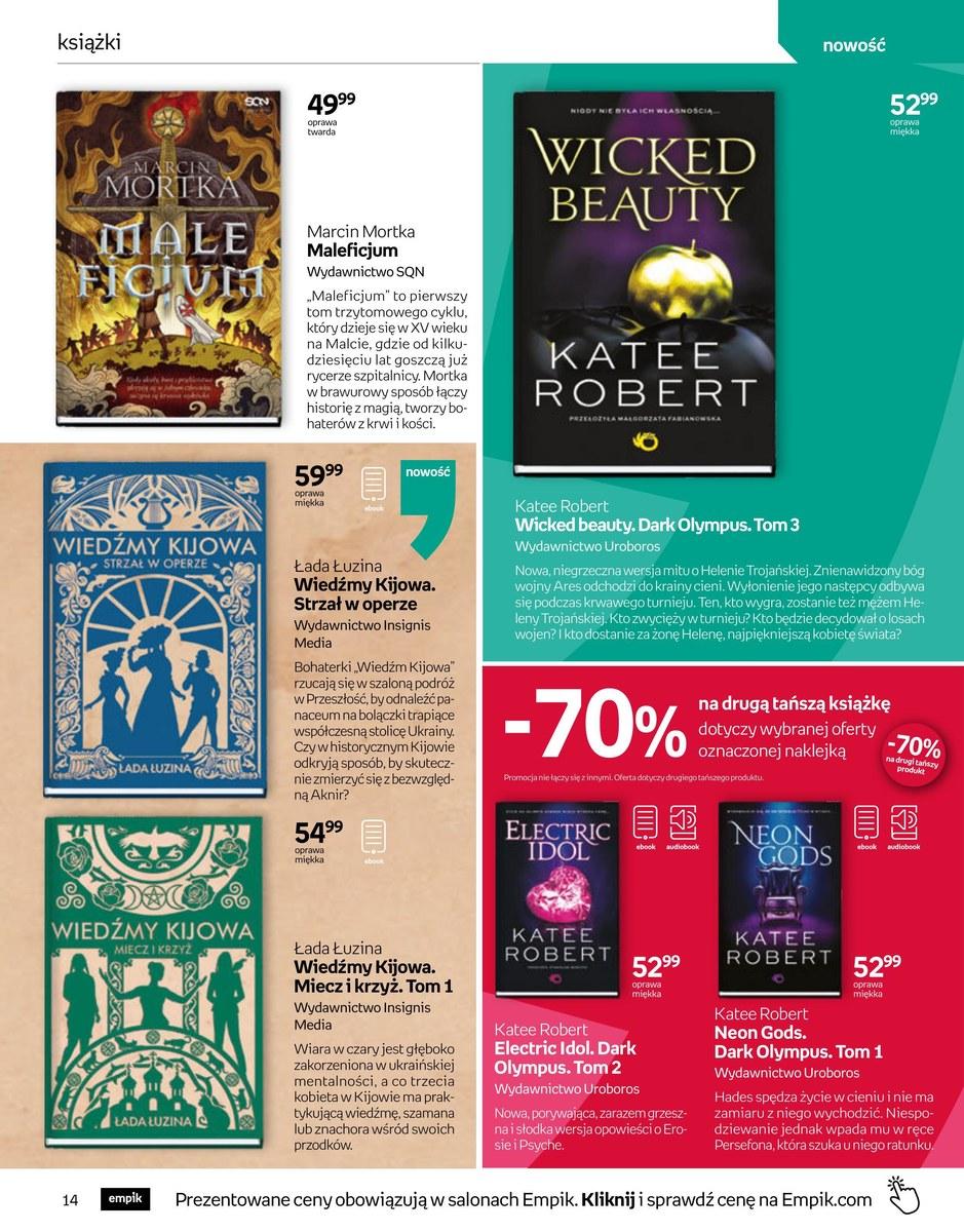 Gazetka promocyjna empik str. 14