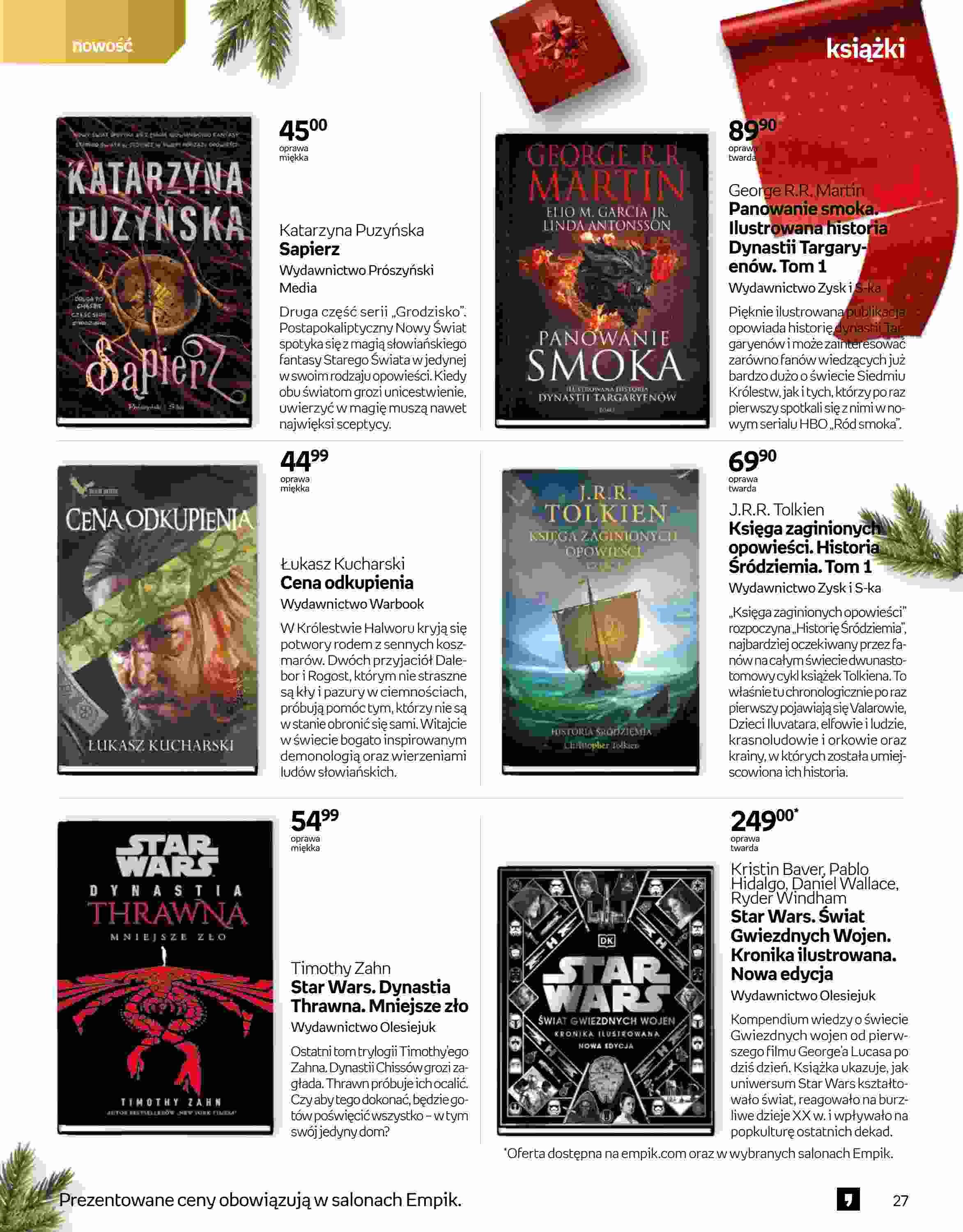 Gazetka promocyjna empik str. 27