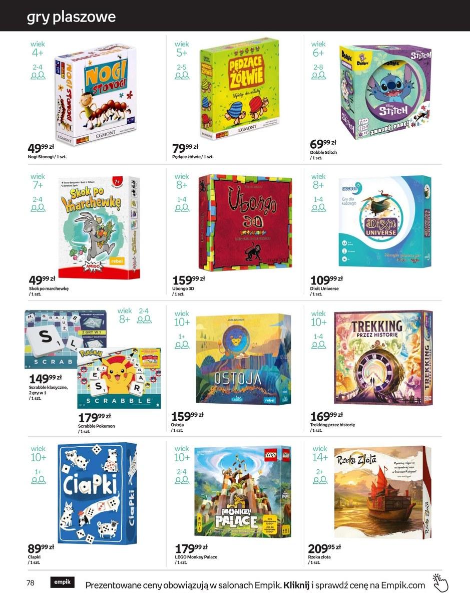 Gazetka promocyjna empik str. 78