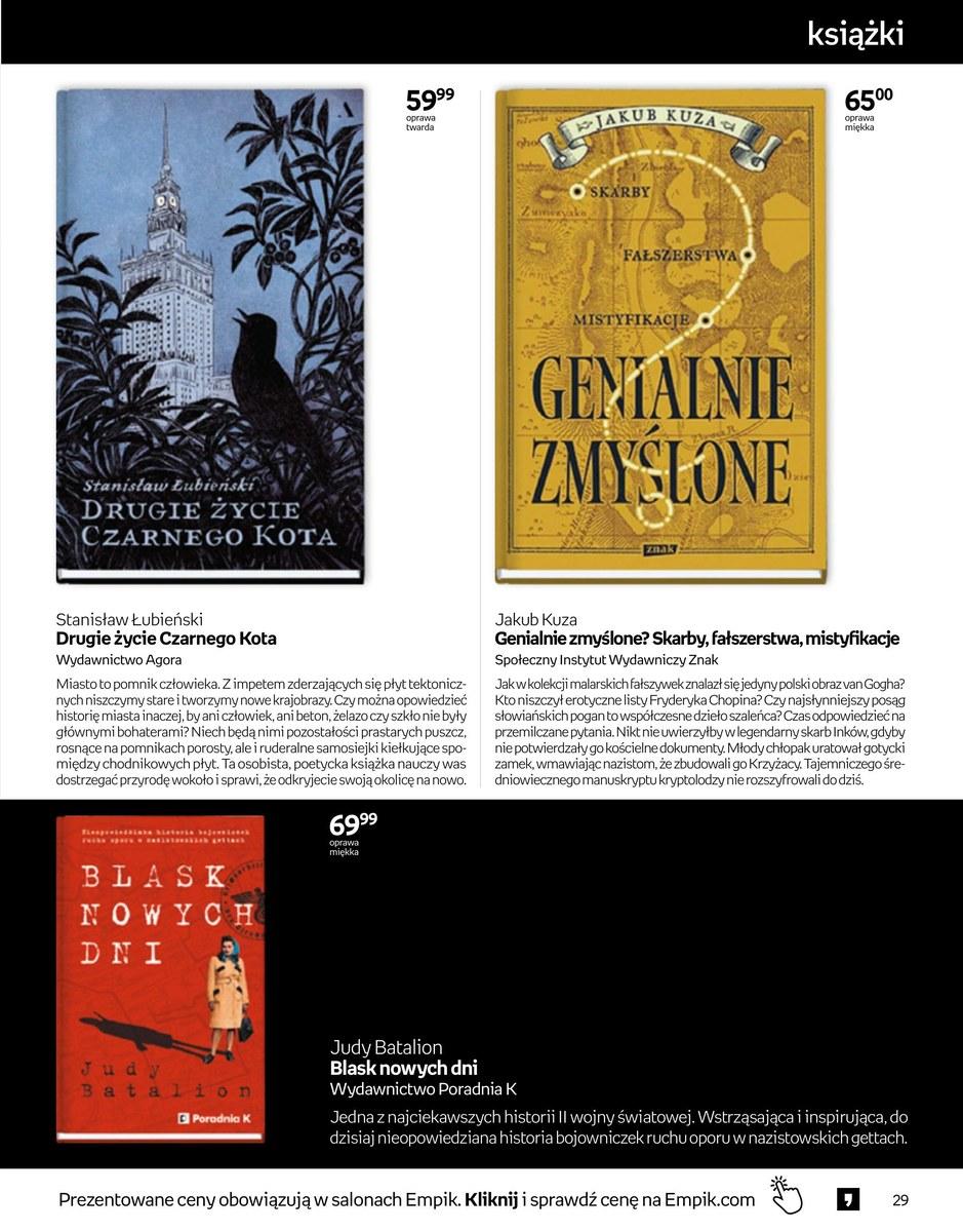 Gazetka promocyjna empik str. 29