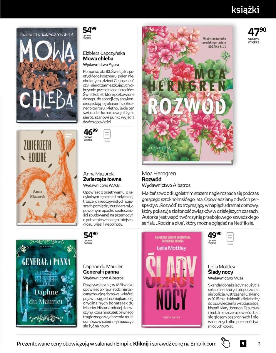 Gazetka promocyjna empik str. 3