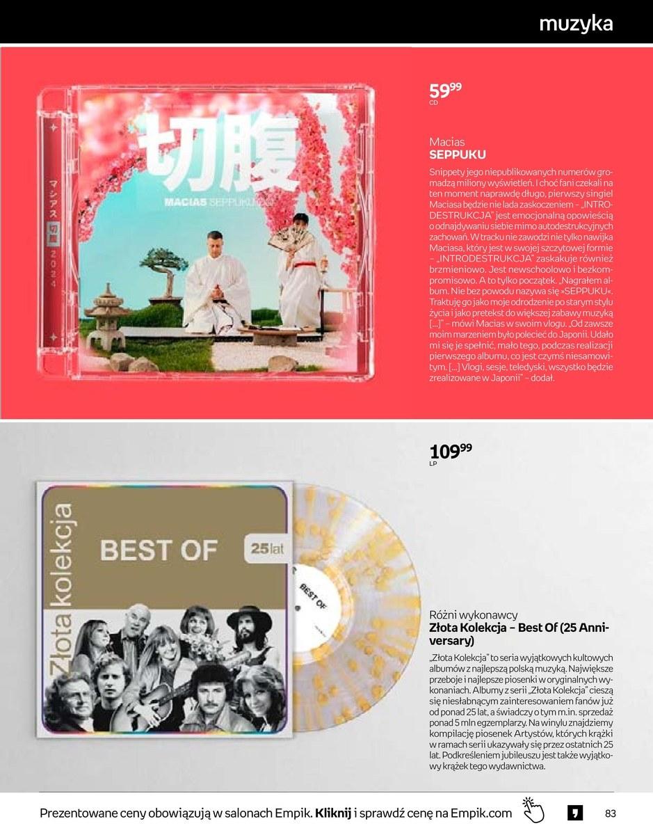 Gazetka promocyjna empik str. 83