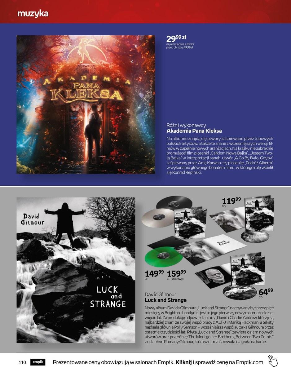 Gazetka promocyjna empik str. 110