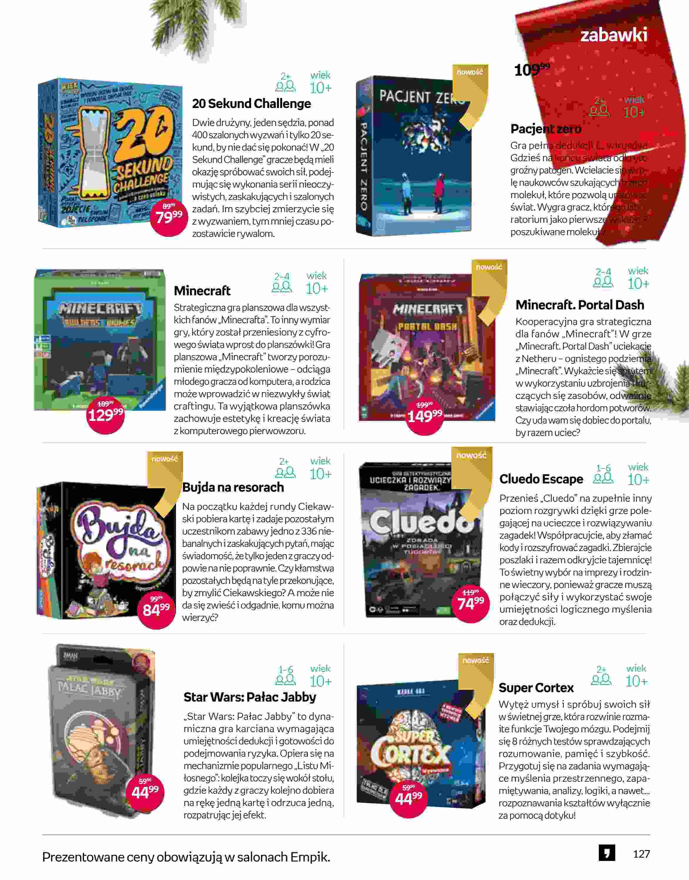 Gazetka promocyjna empik str. 127