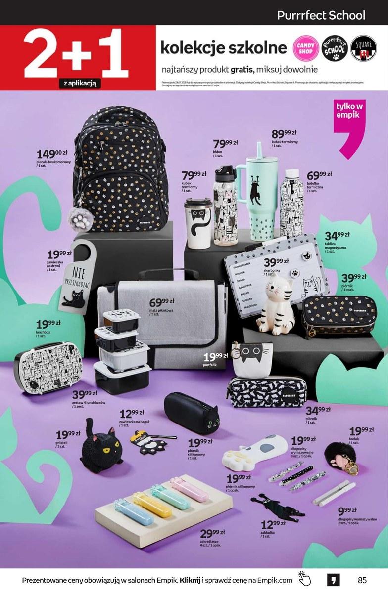 Gazetka promocyjna empik str. 85