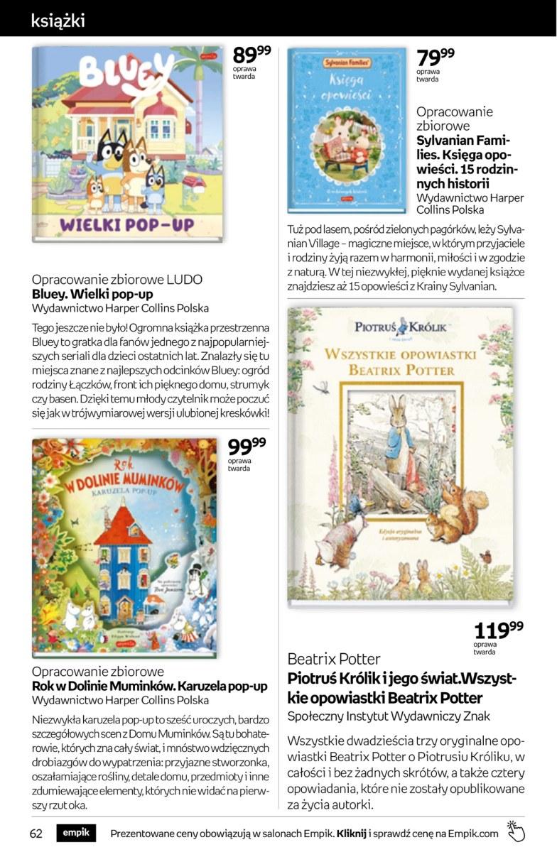 Gazetka promocyjna empik str. 62