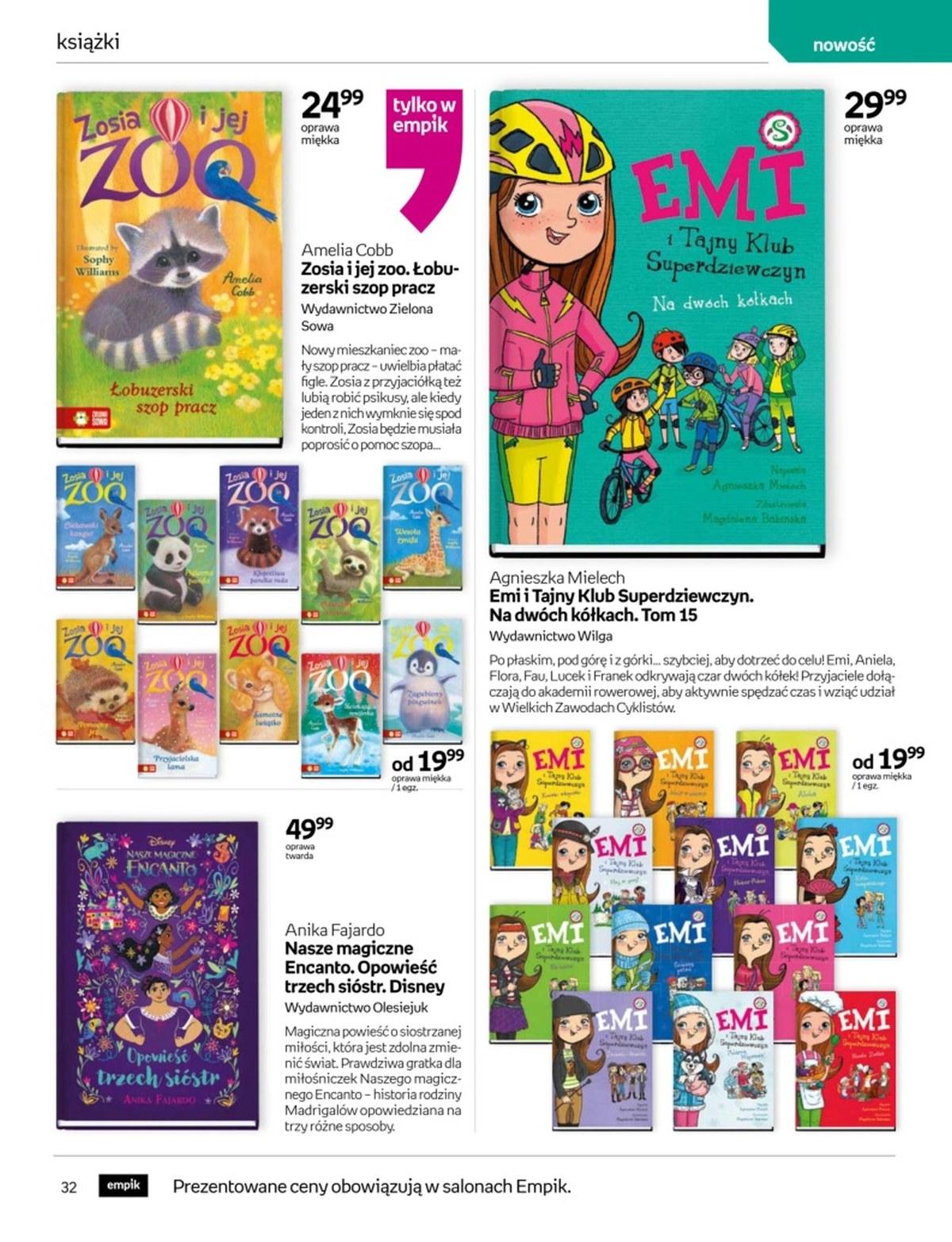 Gazetka promocyjna empik str. 32