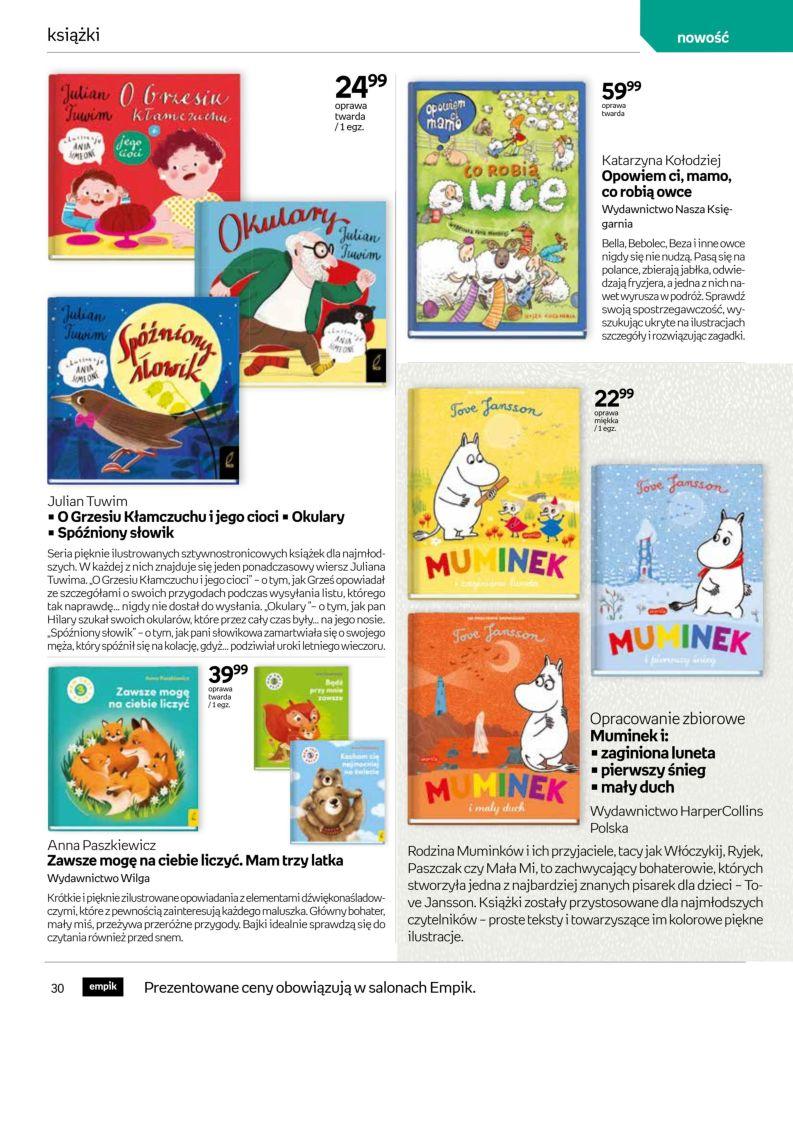 Gazetka promocyjna empik str. 30