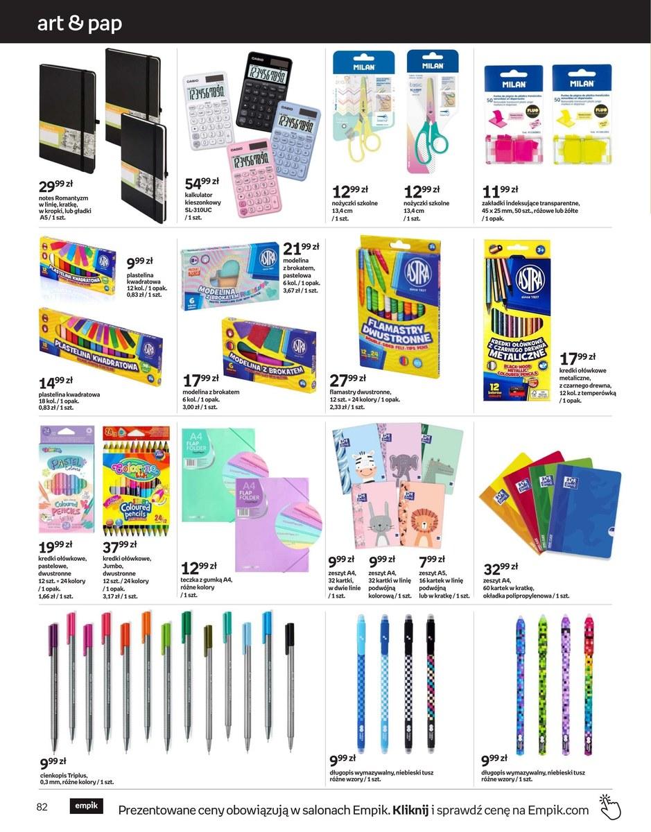 Gazetka promocyjna empik str. 82