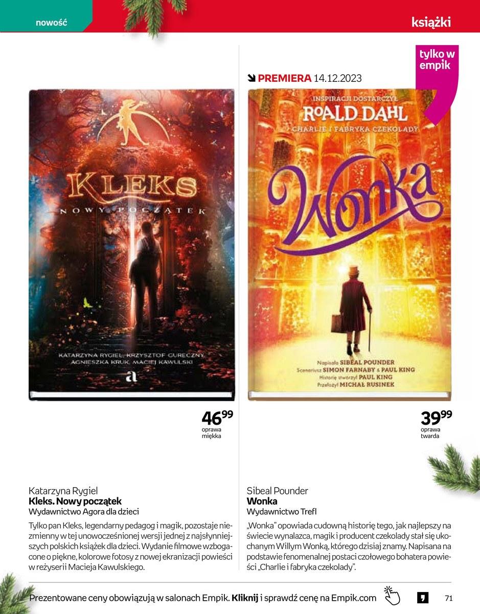 Gazetka promocyjna empik str. 71