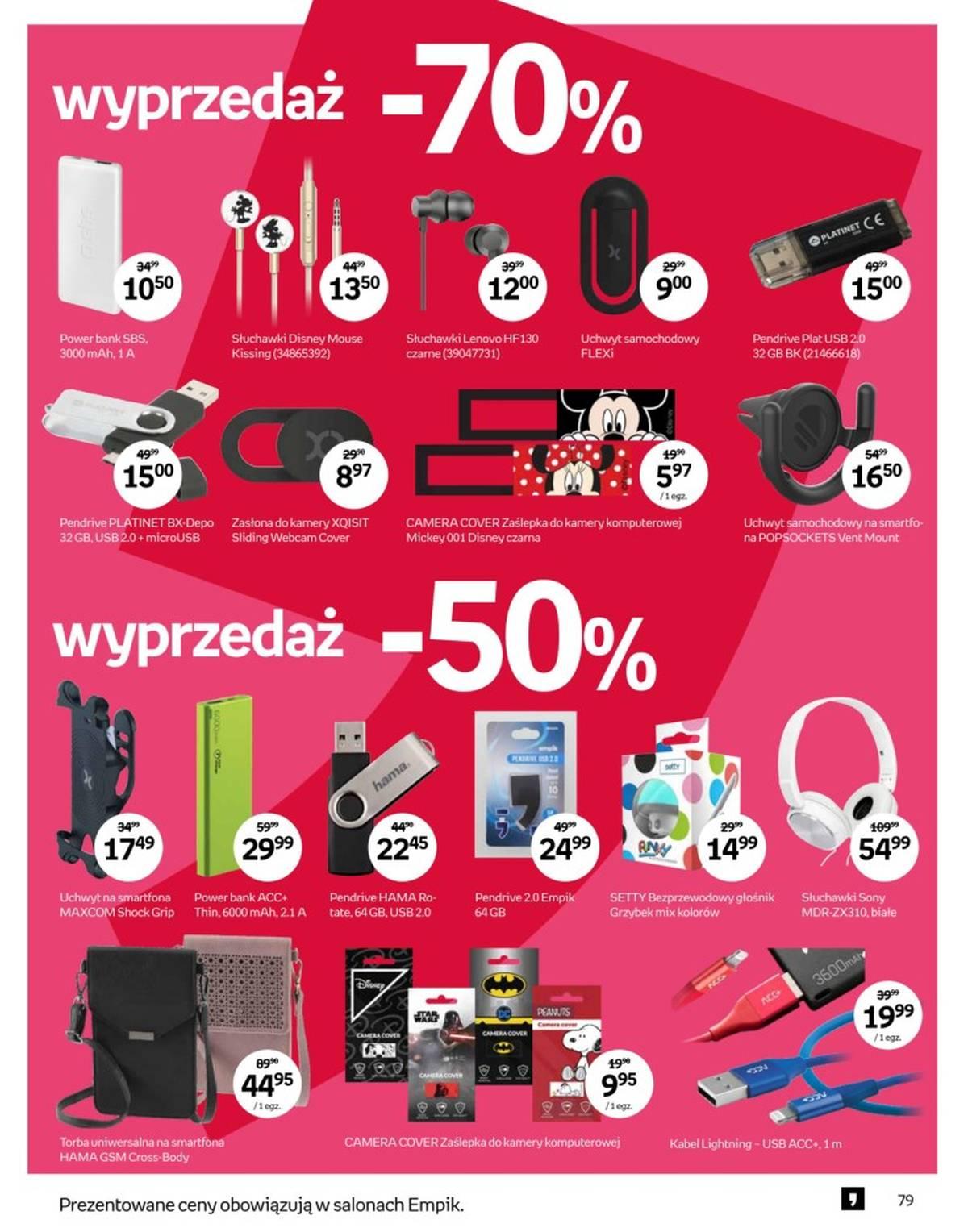 Gazetka promocyjna empik str. 79