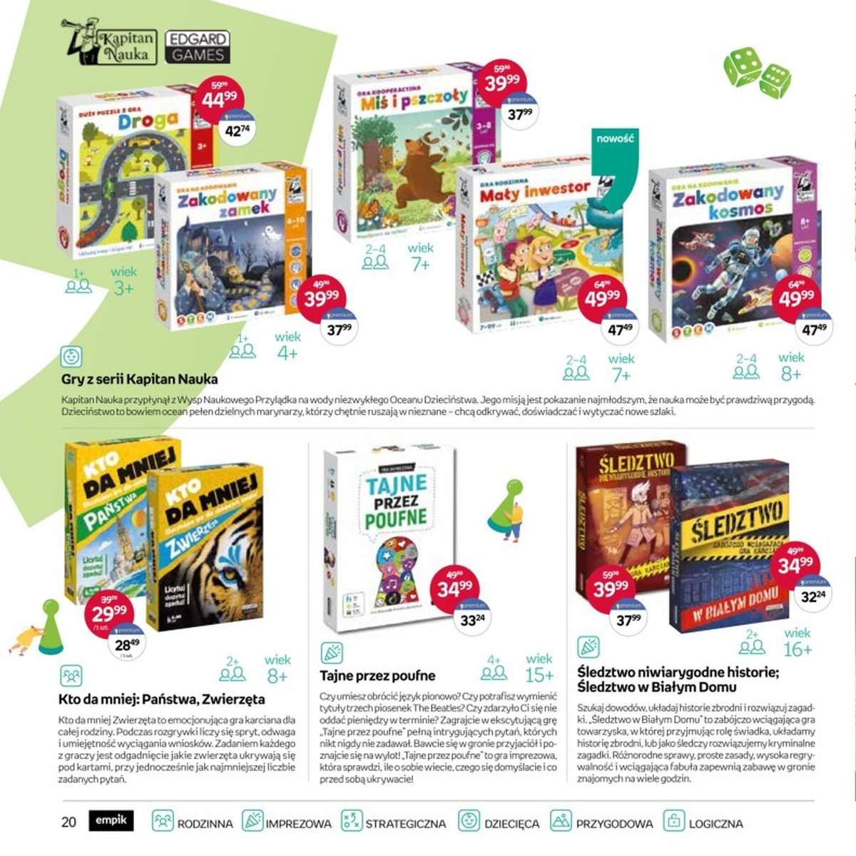 Gazetka promocyjna empik str. 20
