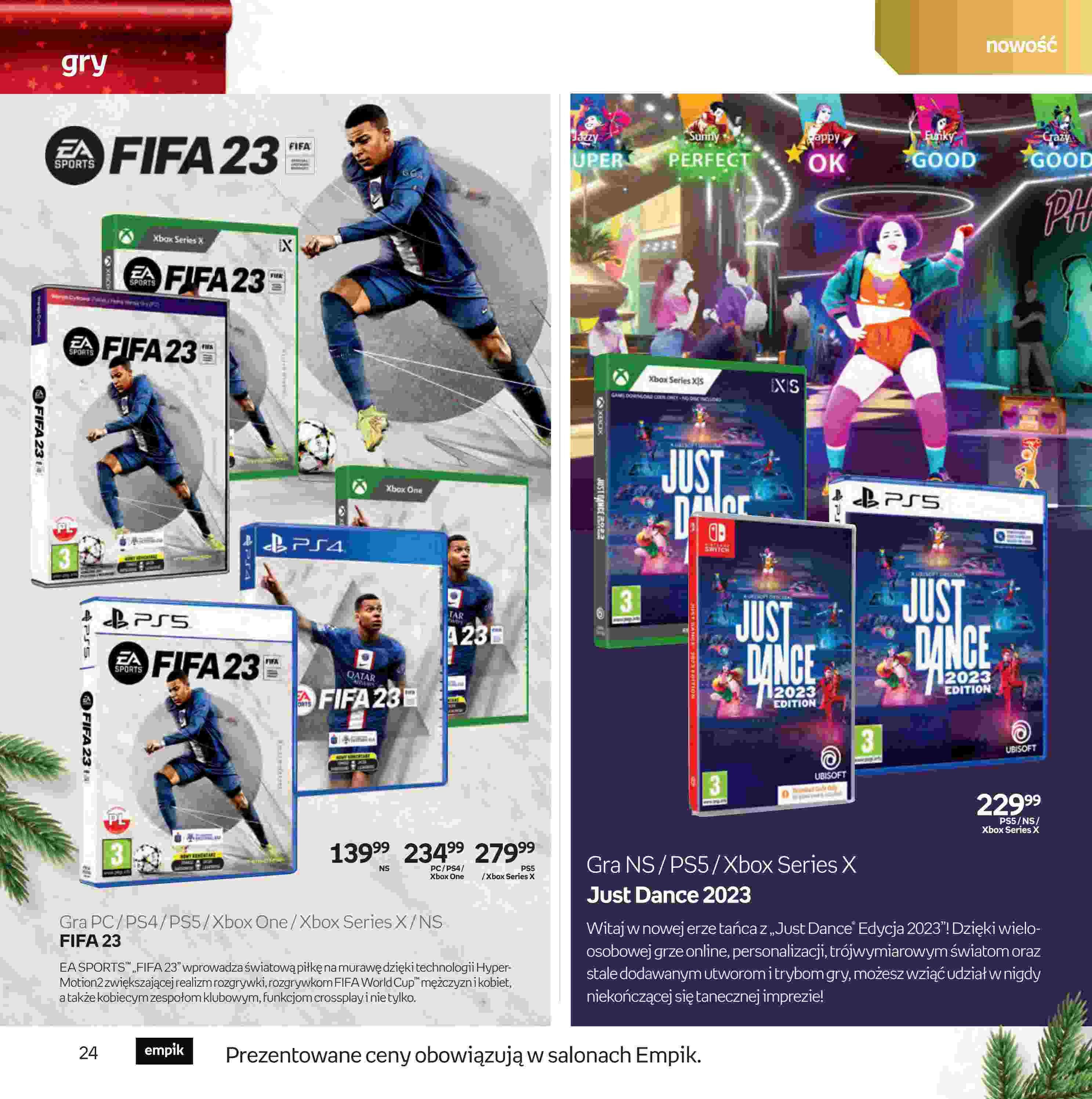 Gazetka promocyjna empik str. 24