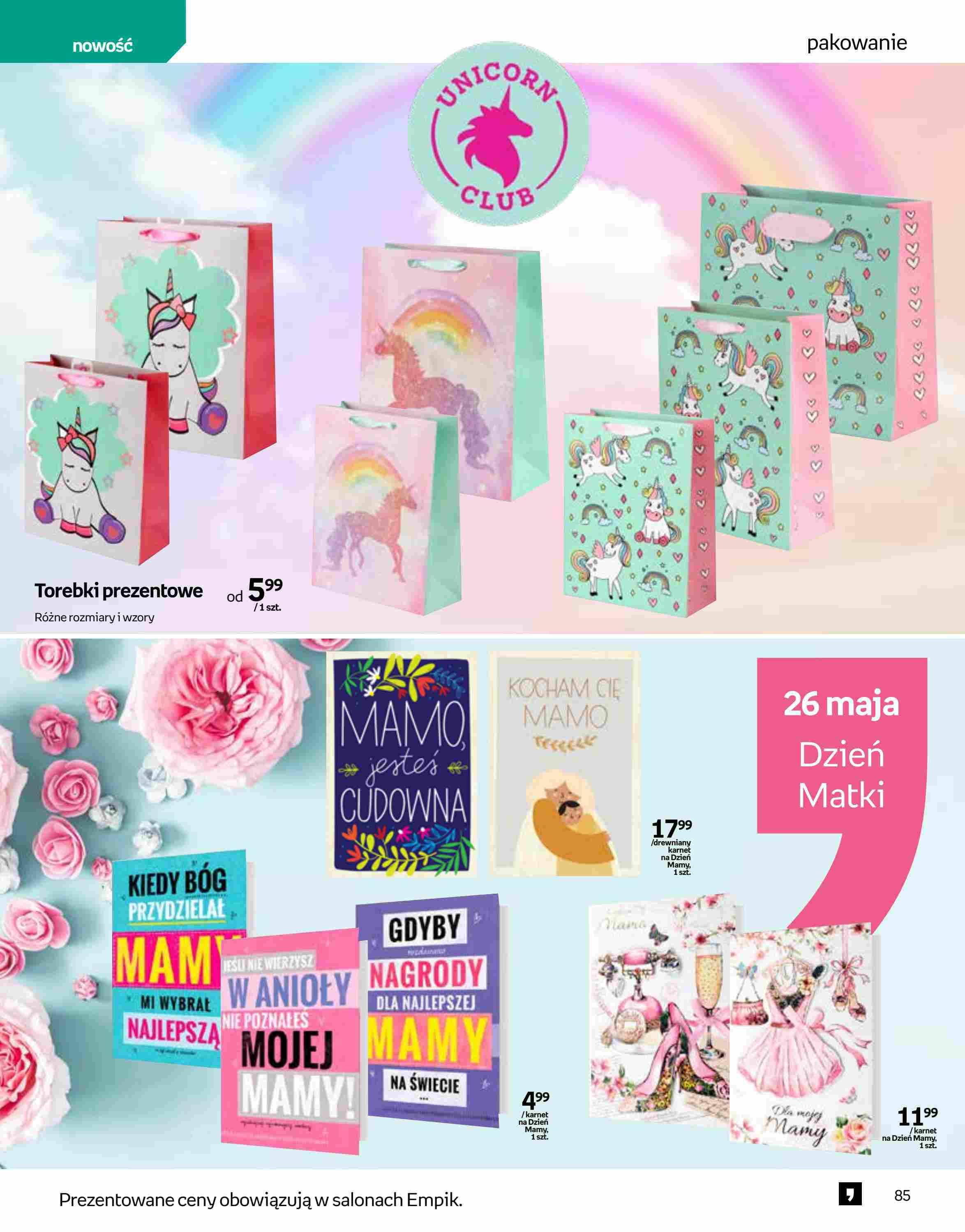 Gazetka promocyjna empik str. 85