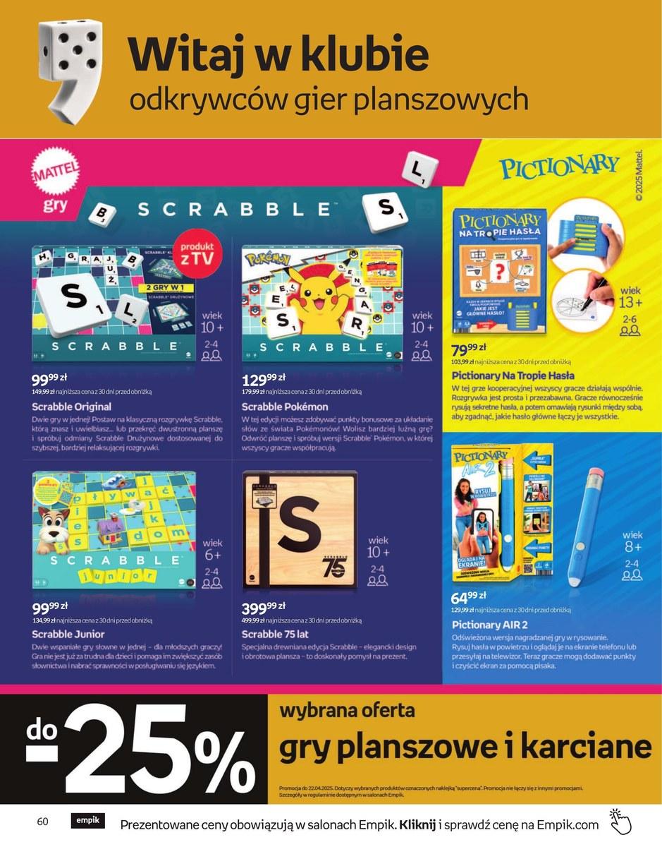 Gazetka promocyjna empik str. 60