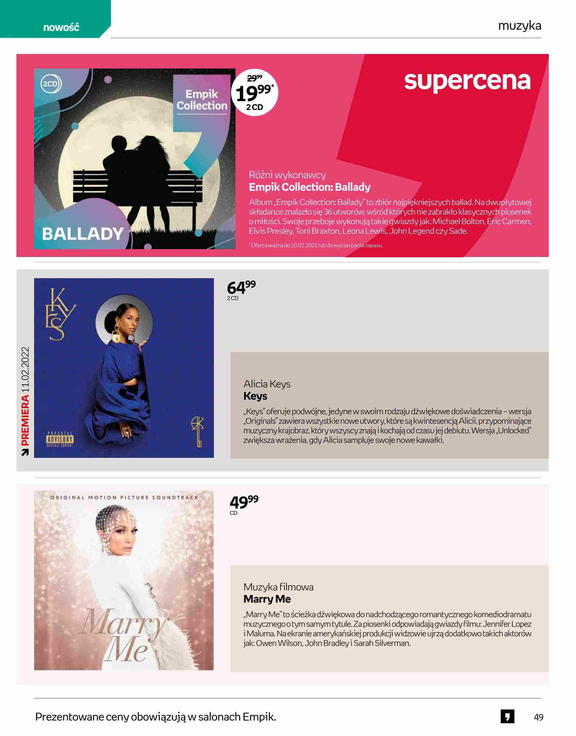 Gazetka promocyjna empik str. 49