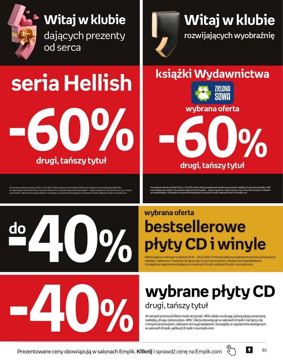 Gazetka promocyjna empik str. 81