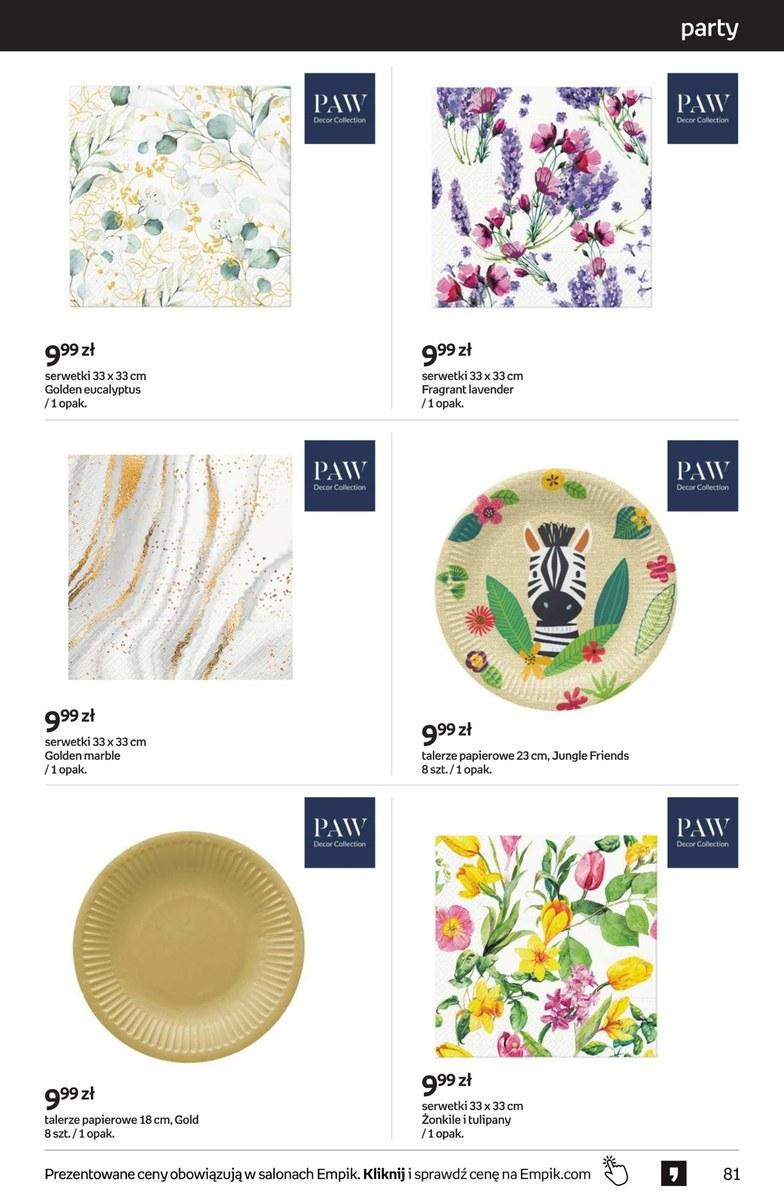Gazetka promocyjna empik str. 81