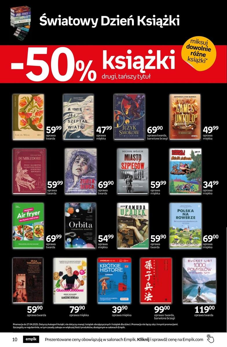 Gazetka promocyjna empik str. 10
