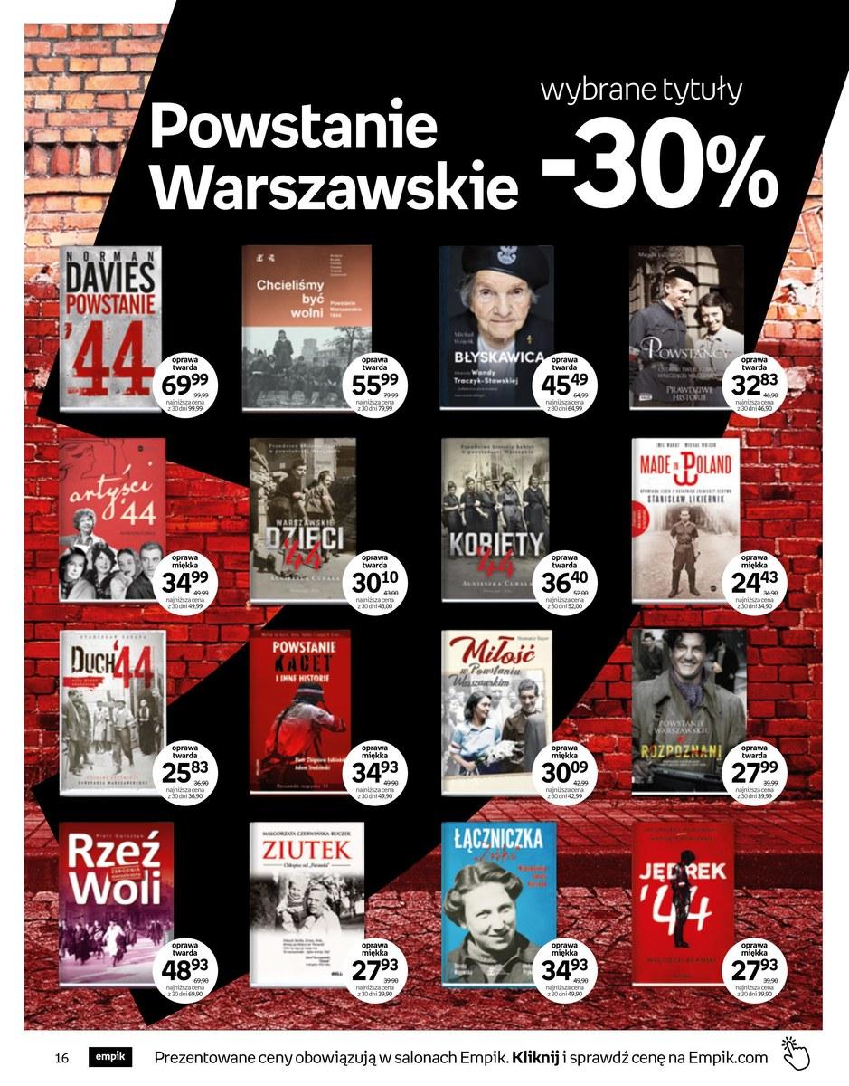 Gazetka promocyjna empik str. 16