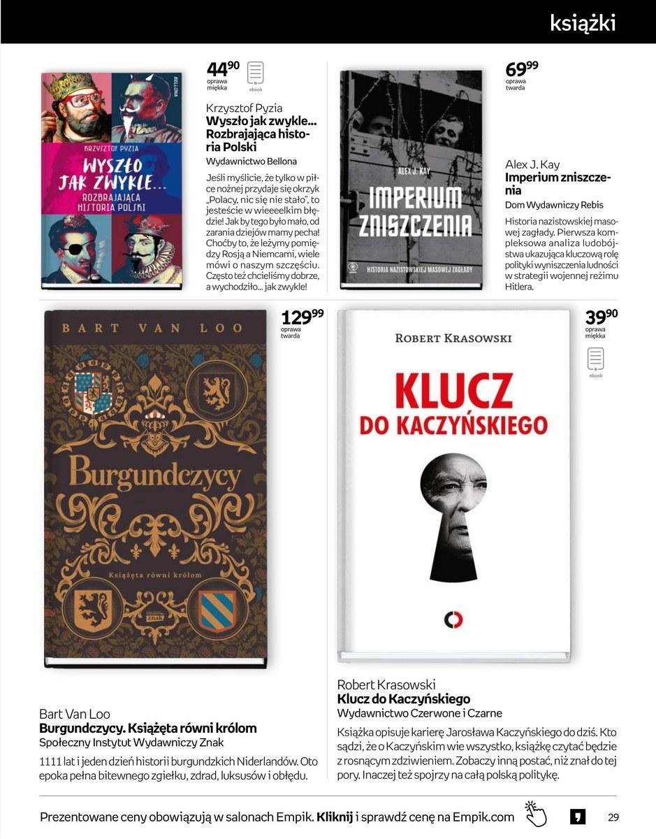 Gazetka promocyjna empik str. 29