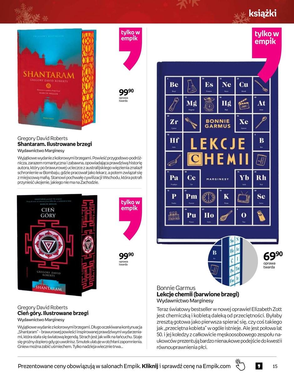 Gazetka promocyjna empik str. 15