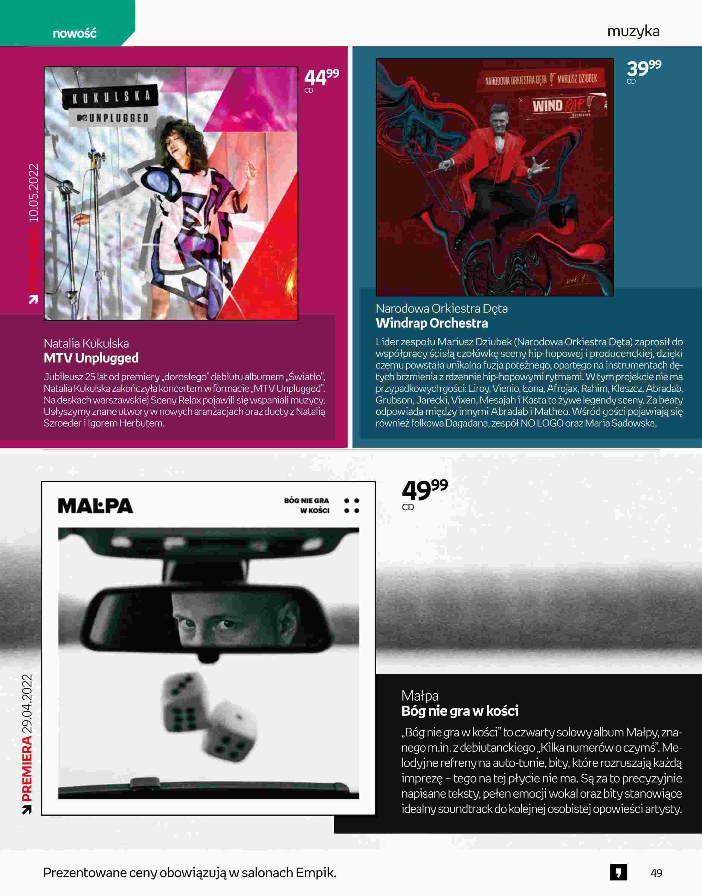 Gazetka promocyjna empik str. 49