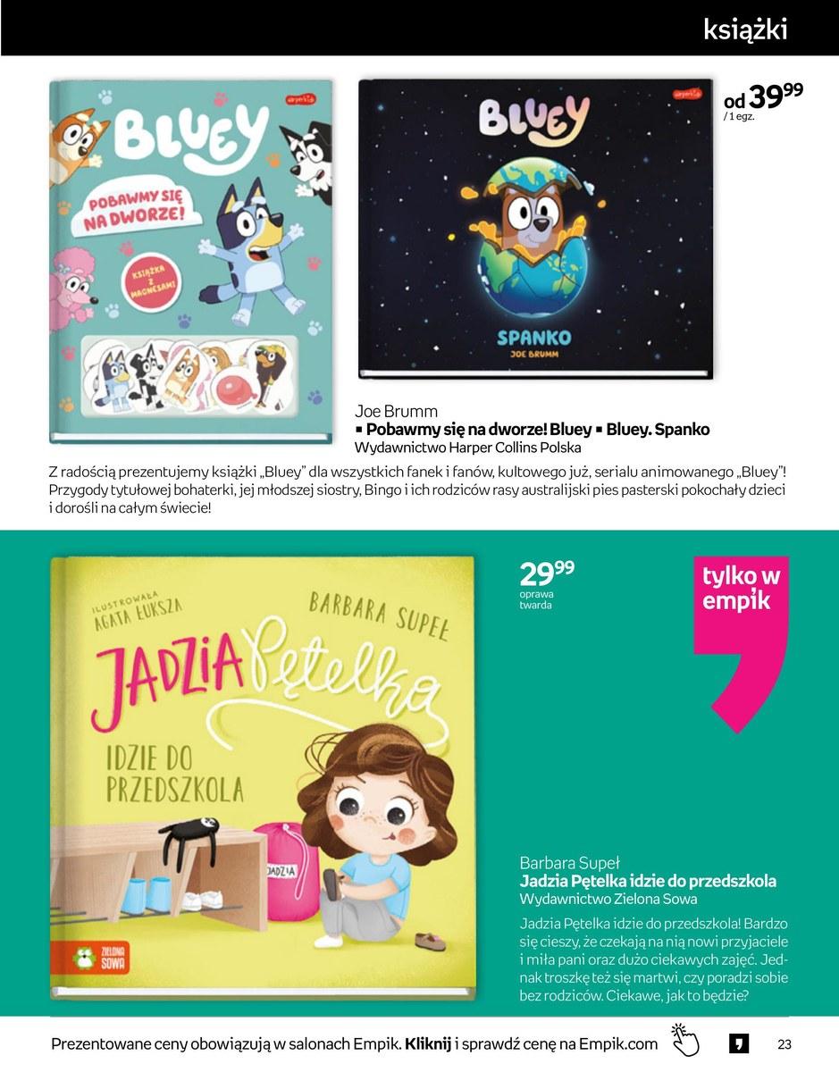 Gazetka promocyjna empik str. 23