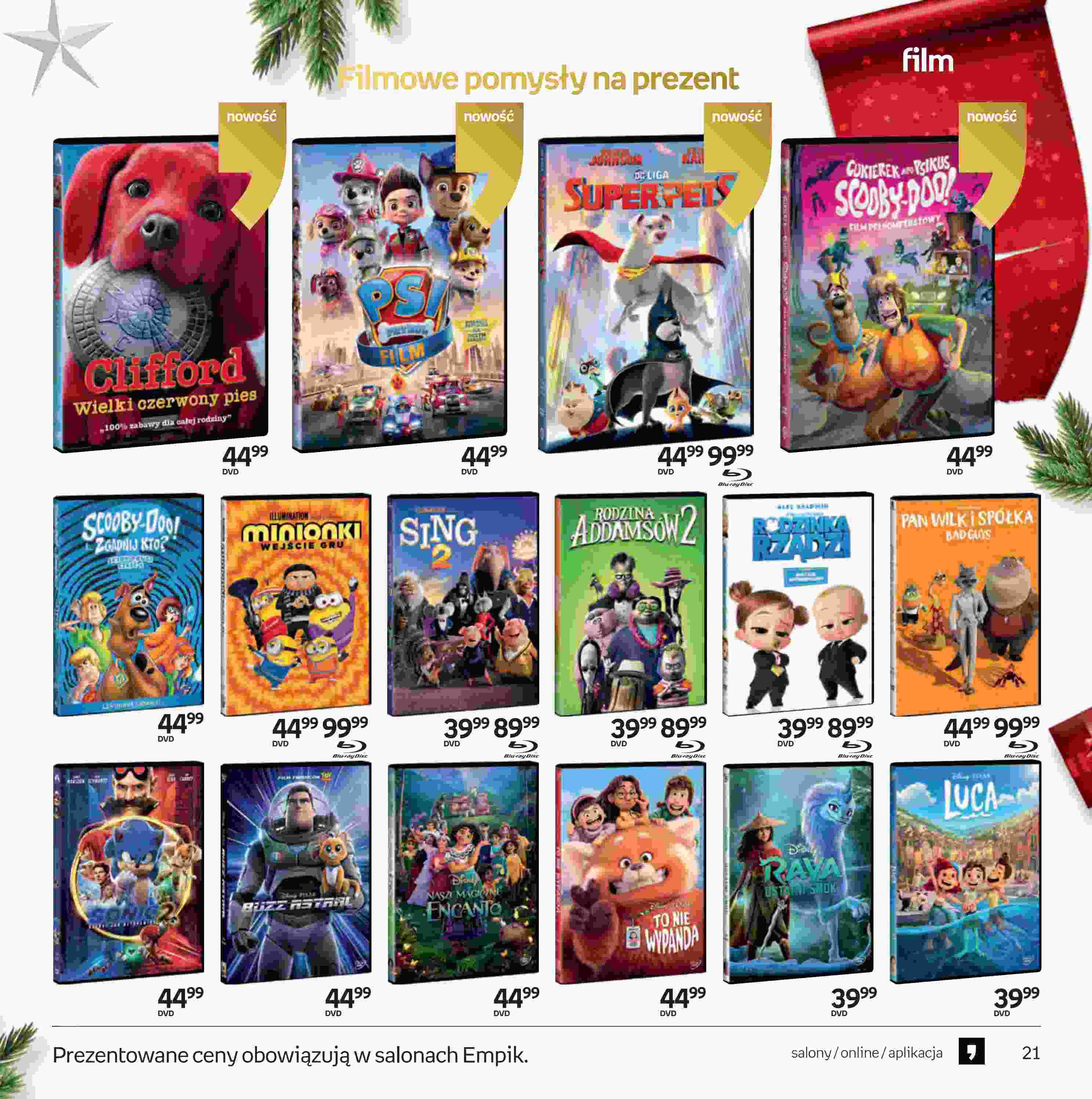 Gazetka promocyjna empik str. 21