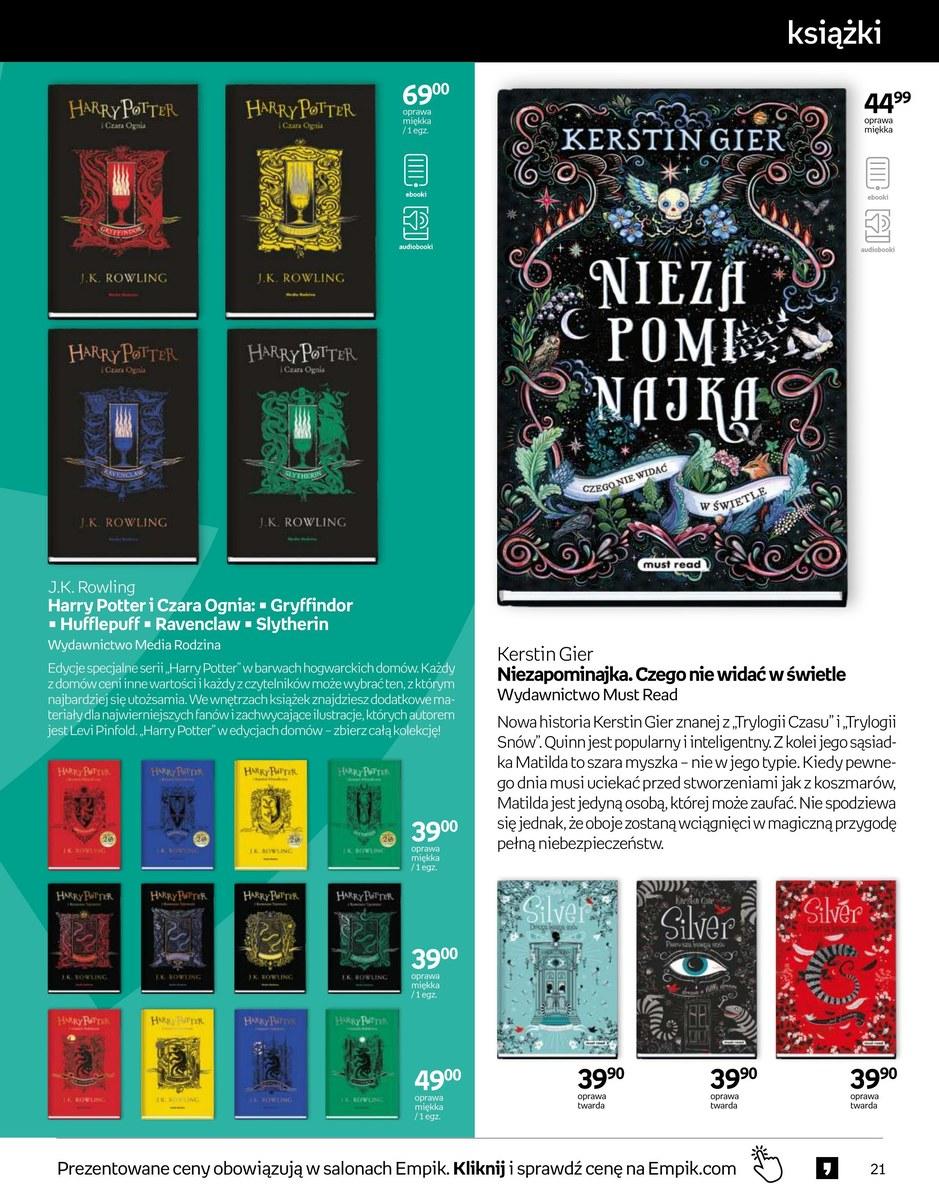 Gazetka promocyjna empik str. 21