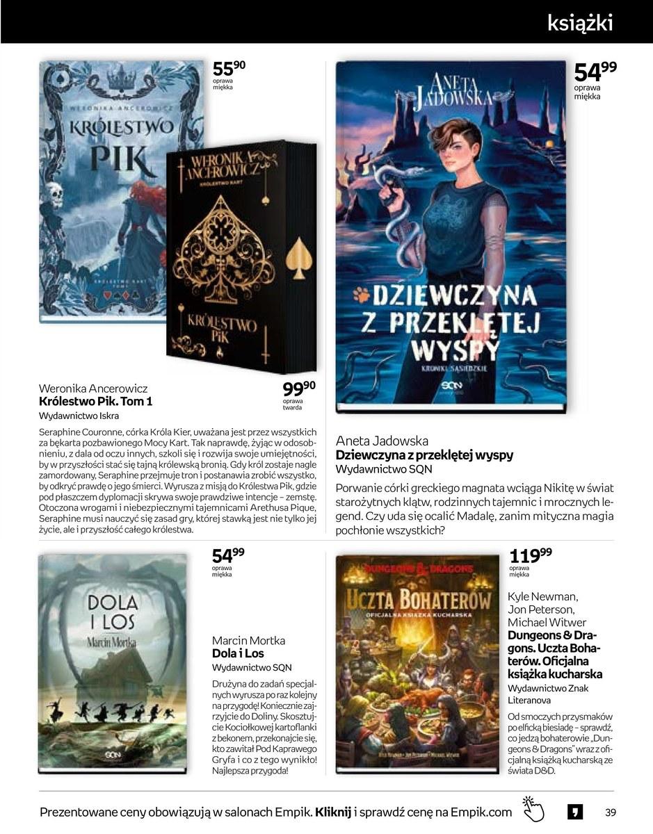 Gazetka promocyjna empik str. 39