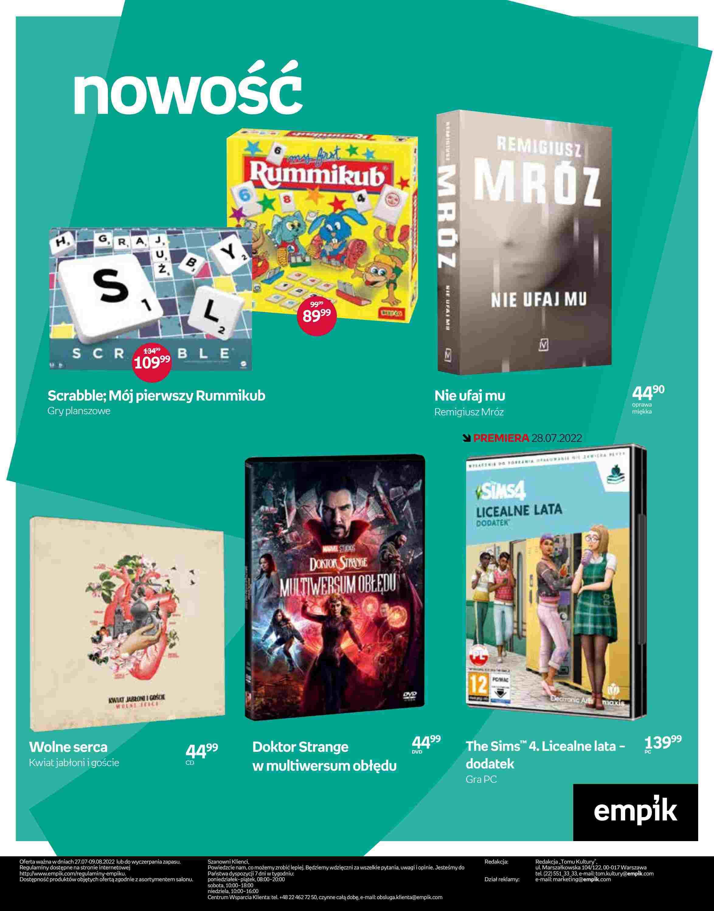 Gazetka promocyjna empik str. 70