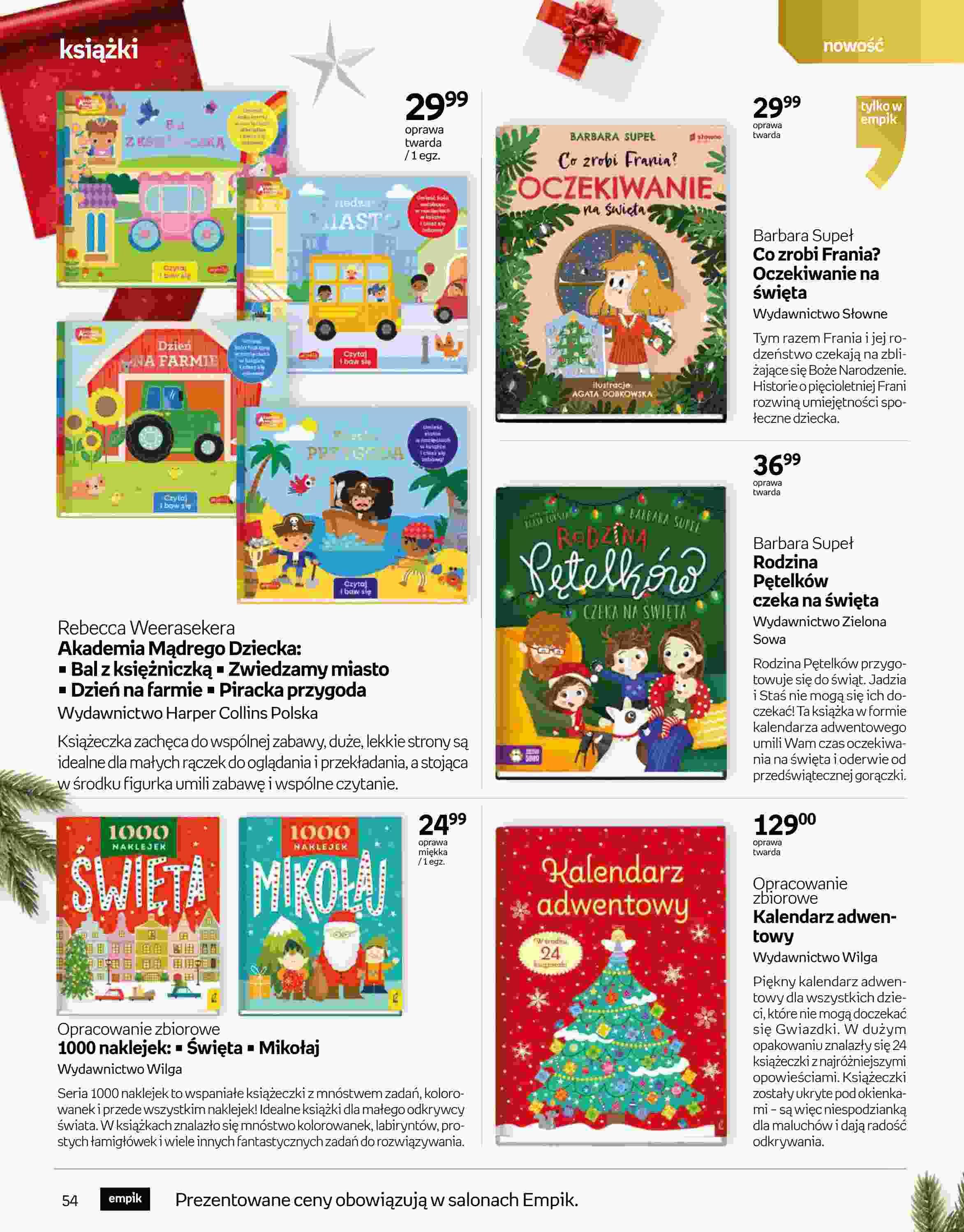 Gazetka promocyjna empik str. 54