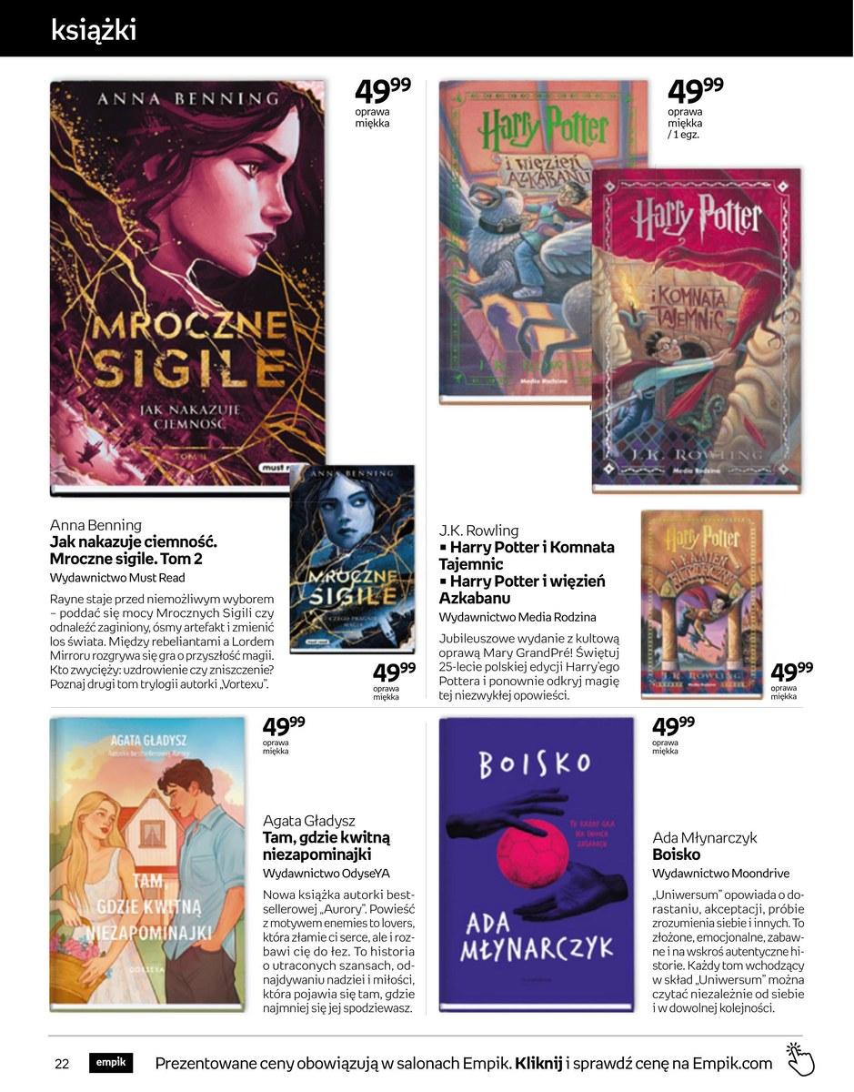 Gazetka promocyjna empik str. 22