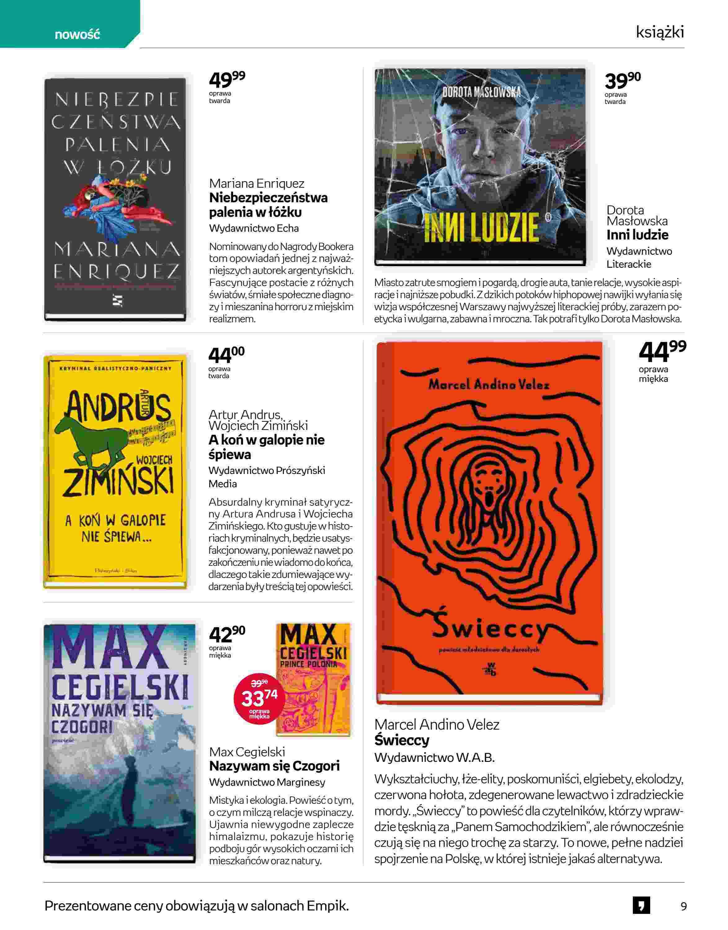 Gazetka promocyjna empik str. 9