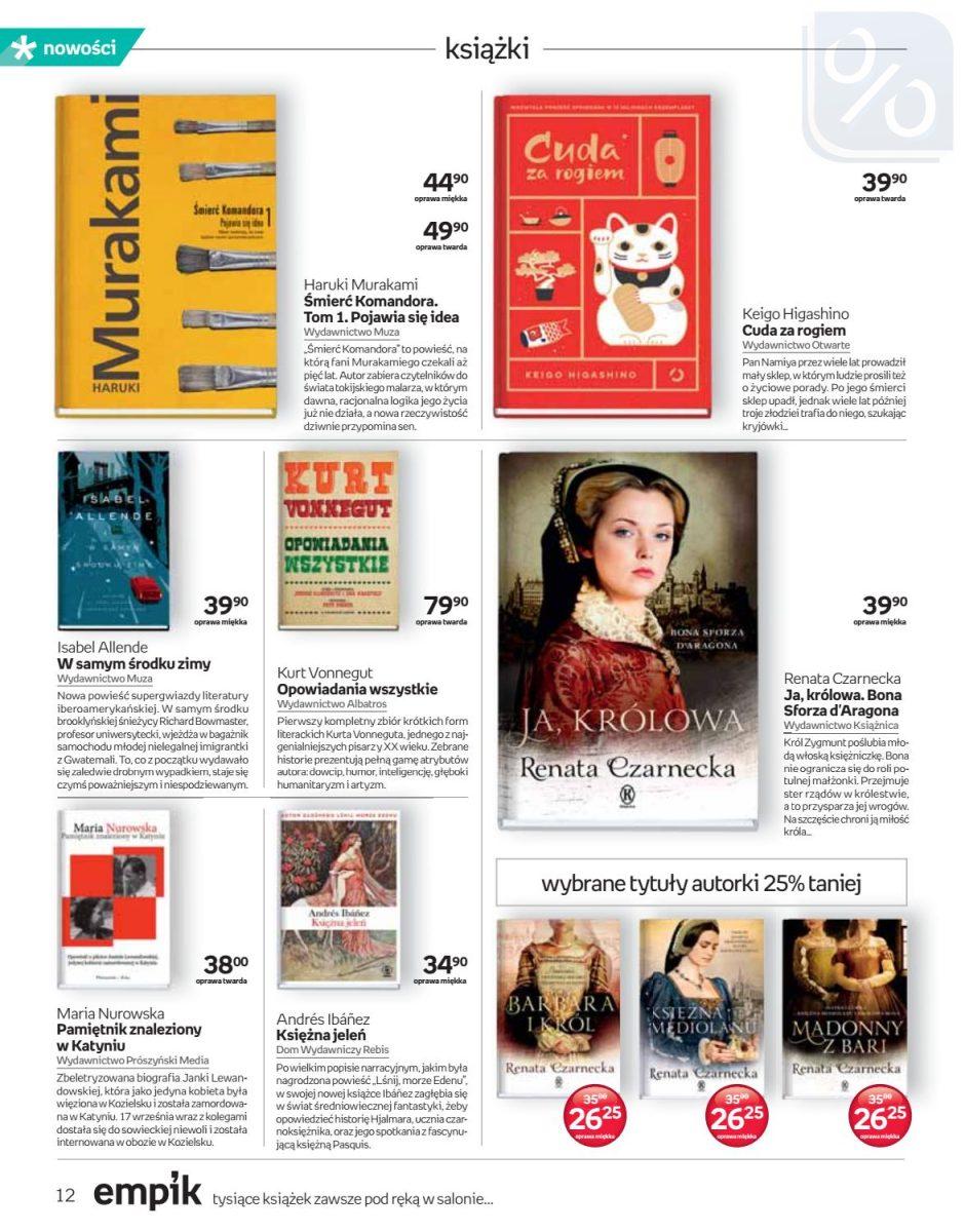 Gazetka promocyjna empik str. 12