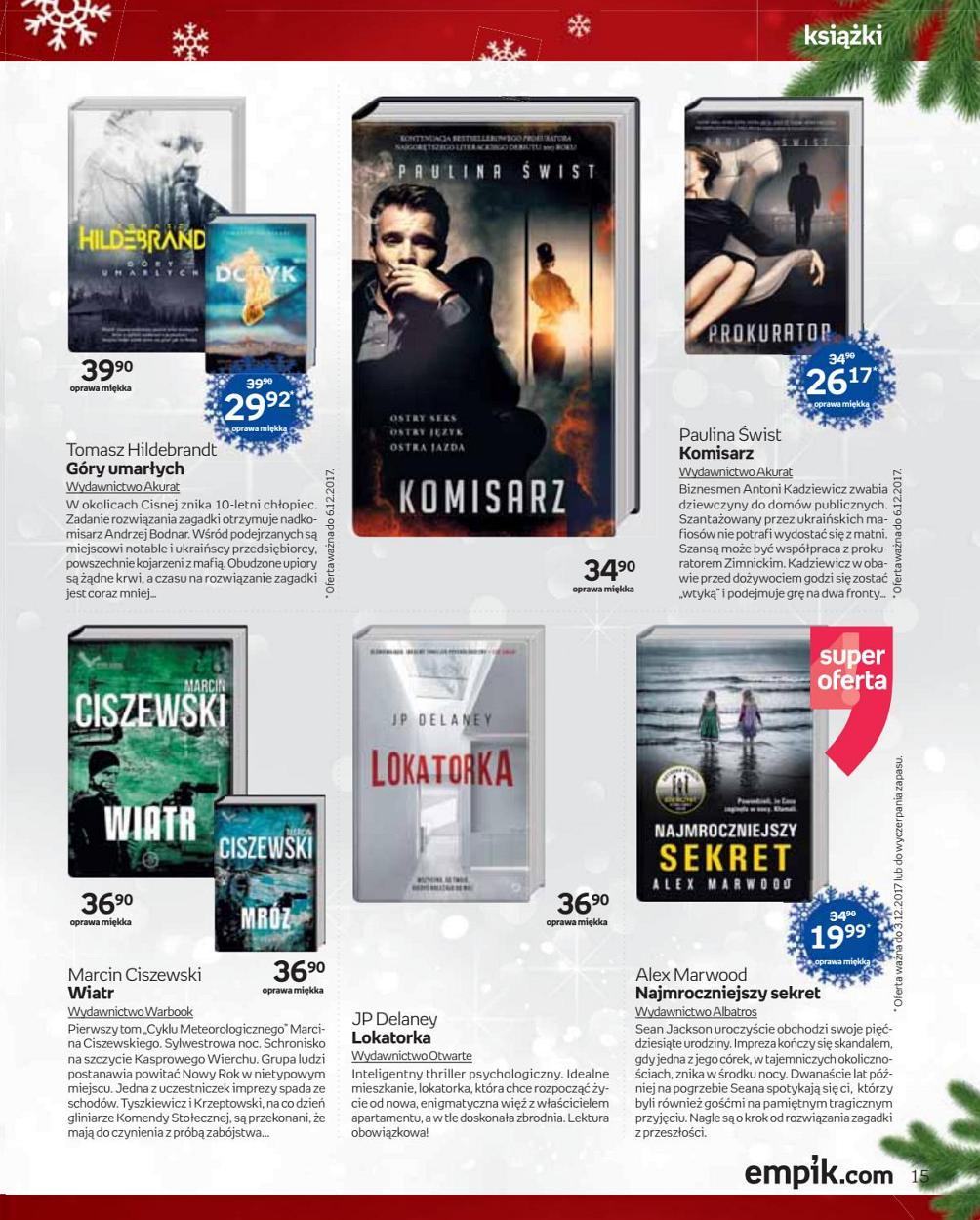 Gazetka promocyjna empik str. 15
