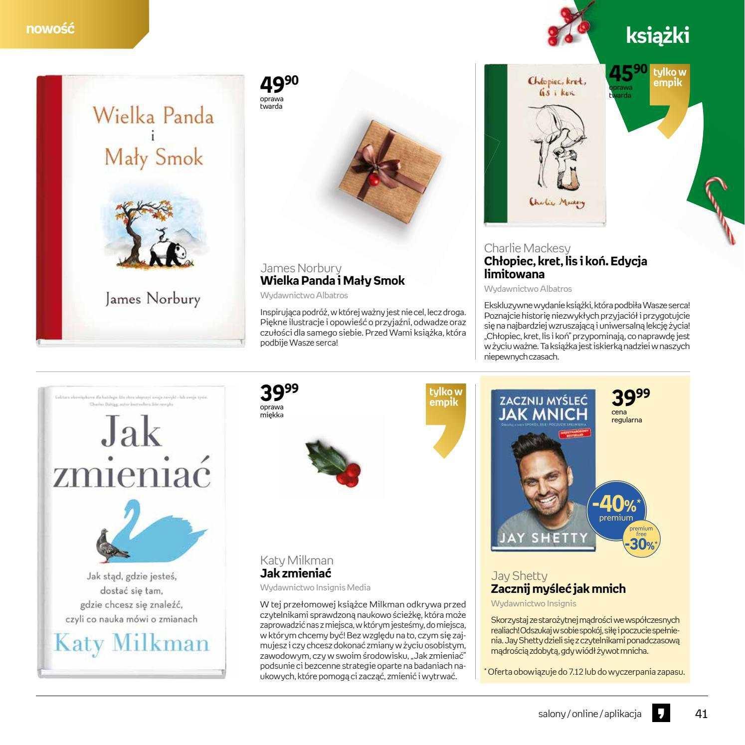 Gazetka promocyjna empik str. 41