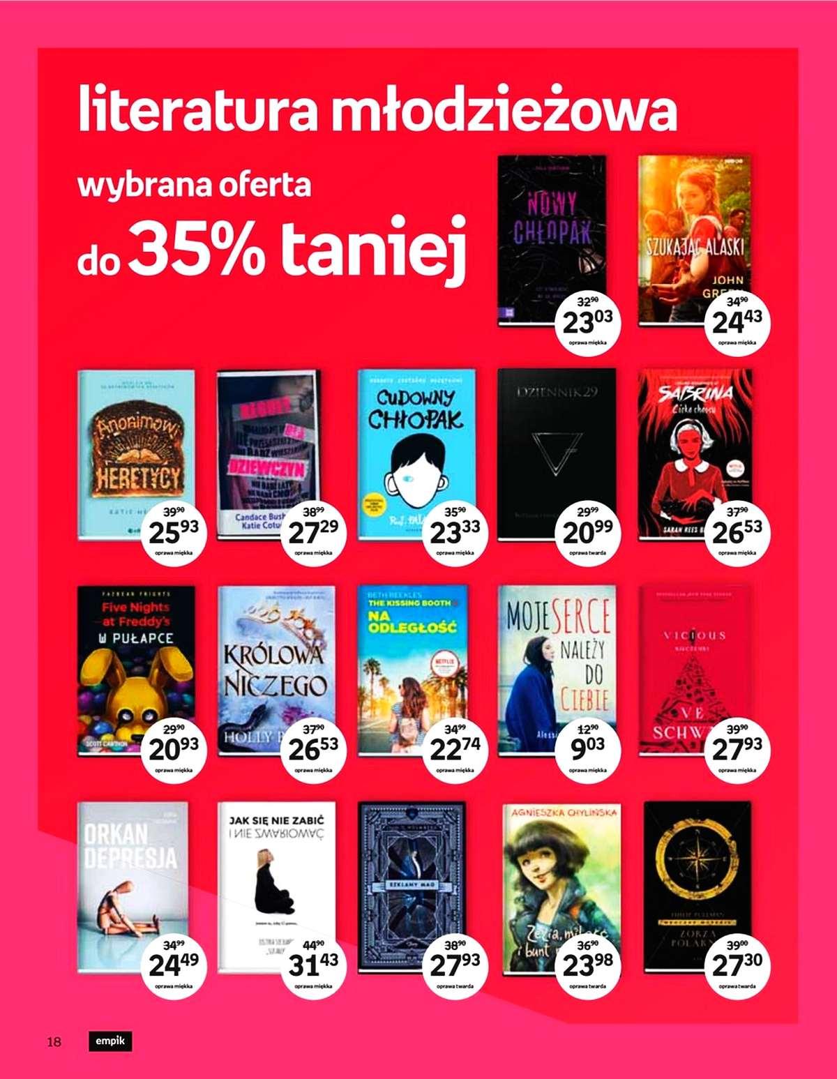 Gazetka promocyjna empik str. 18