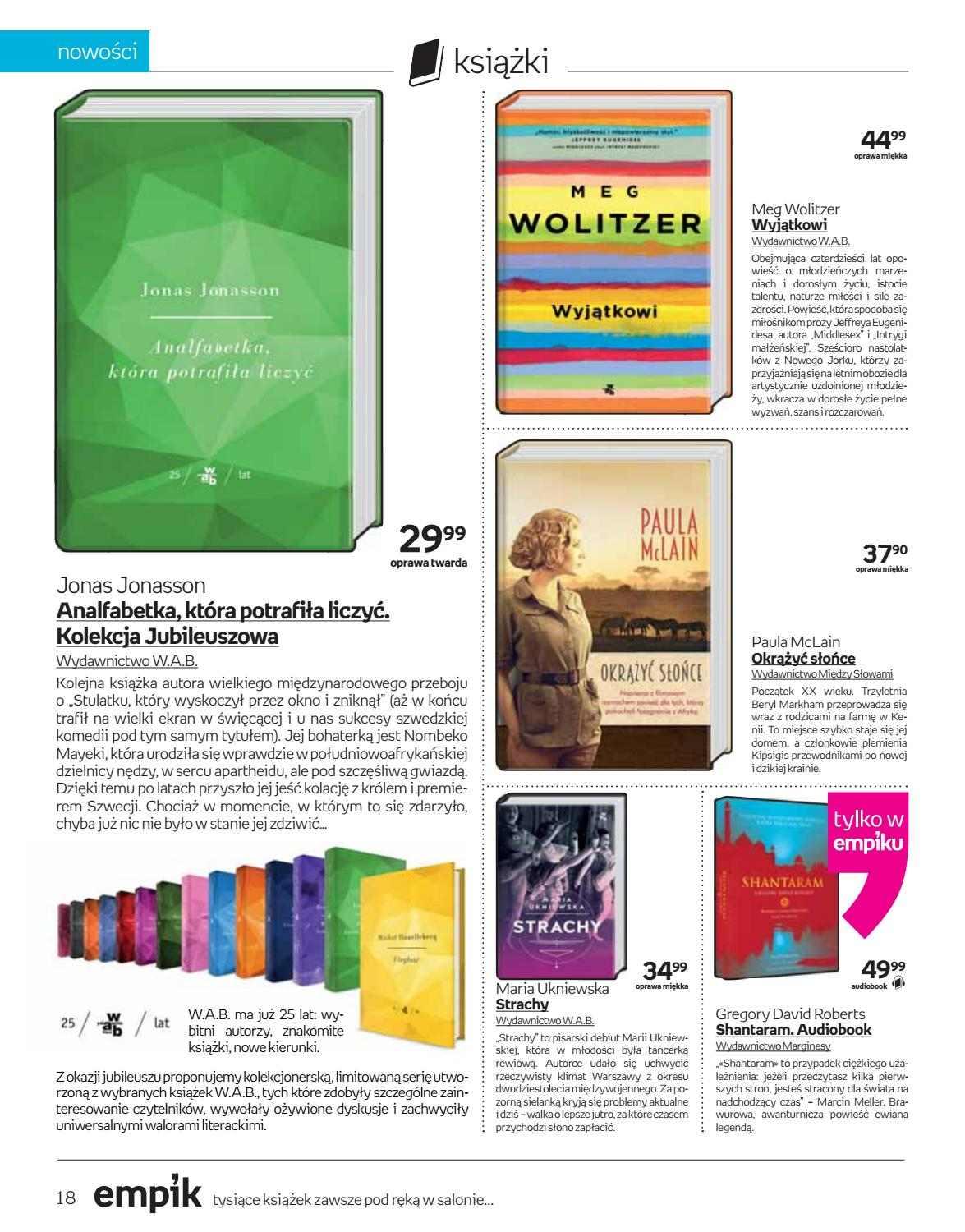 Gazetka promocyjna empik str. 18