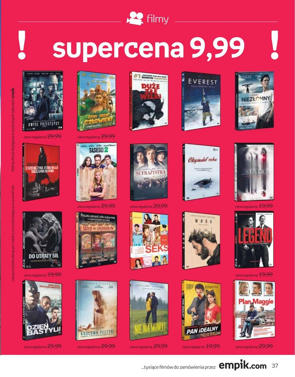 Gazetka promocyjna empik str. 37
