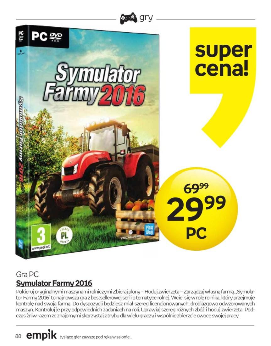 Gazetka promocyjna empik str. 88