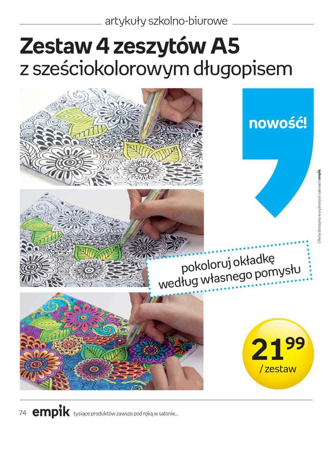 Gazetka promocyjna empik str. 74